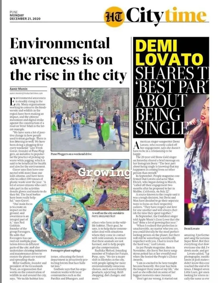 Featured in Hindustan Times